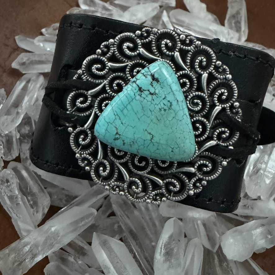 Turquoise Triumph Cuff