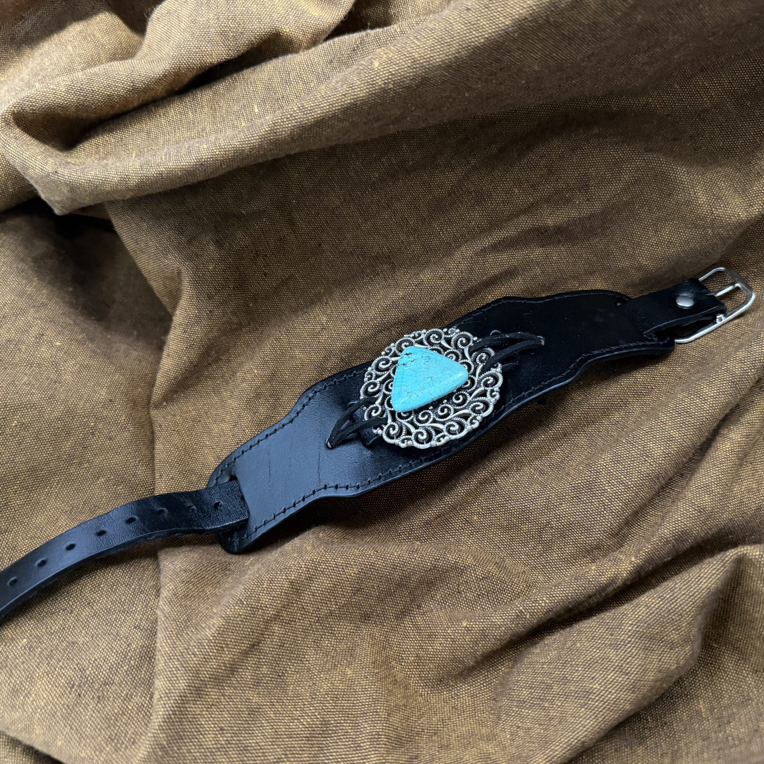 Turquoise Triumph Cuff - Image 2