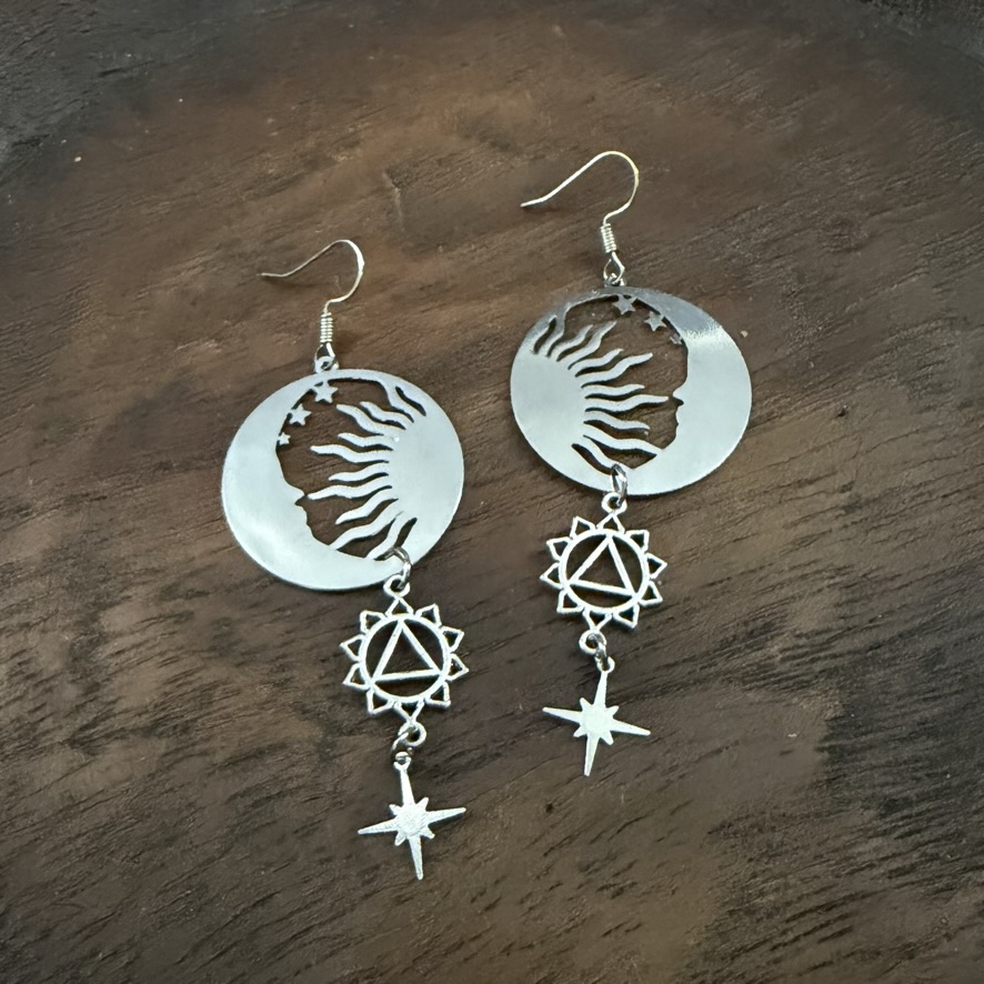 Sun & Shadow Earrings