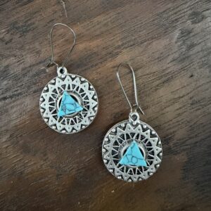 Turquoise Totem Earrings