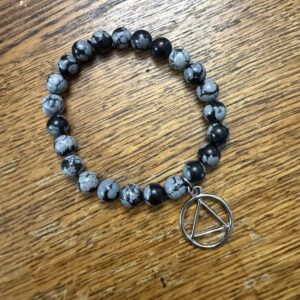 Snowfall Surrender (Snowflake Obsidian) (Copy)