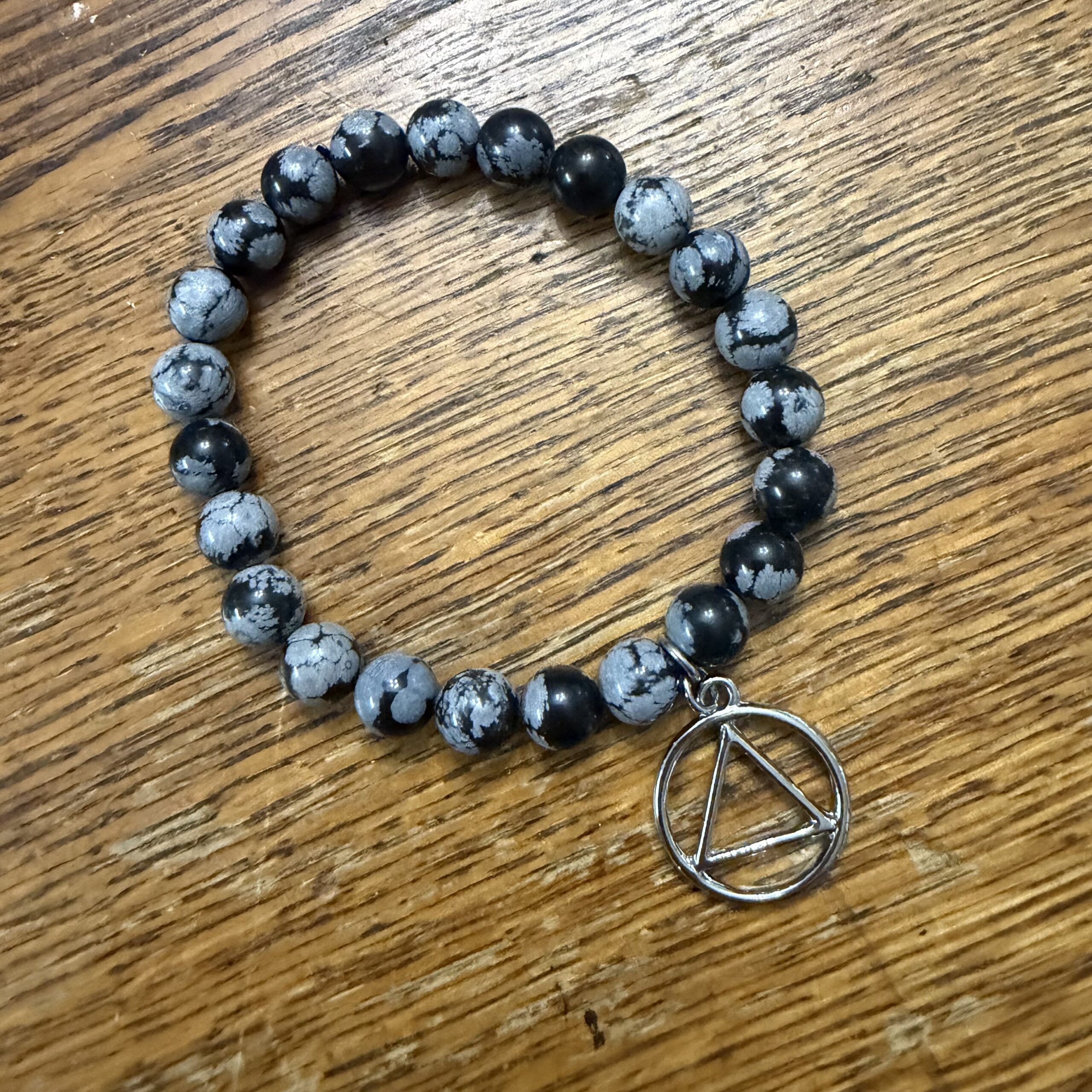 Snowfall Surrender (Snowflake Obsidian) (Copy)